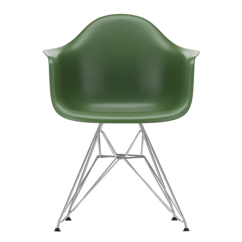 Cadeira de Braços em Plástico Eames DAR / Base Cromada
